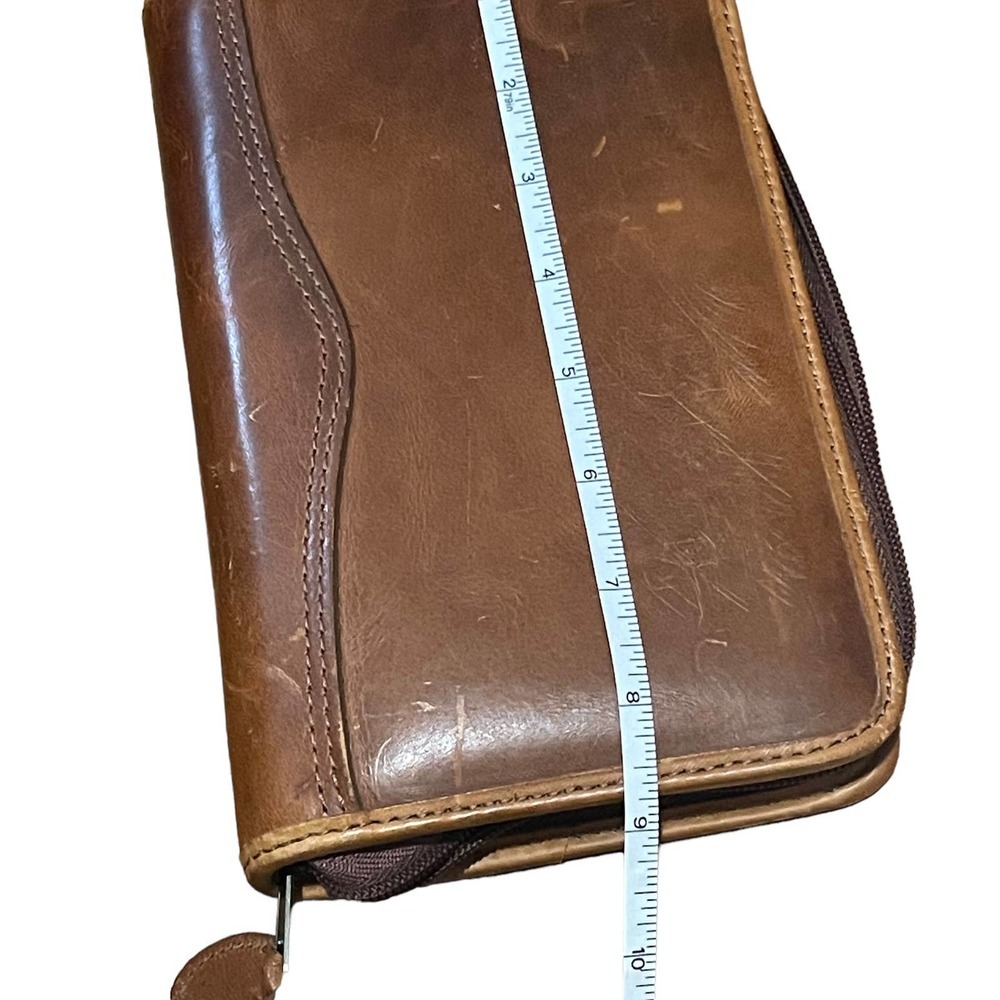 Brown Leather Binder - Picture 8 of 9